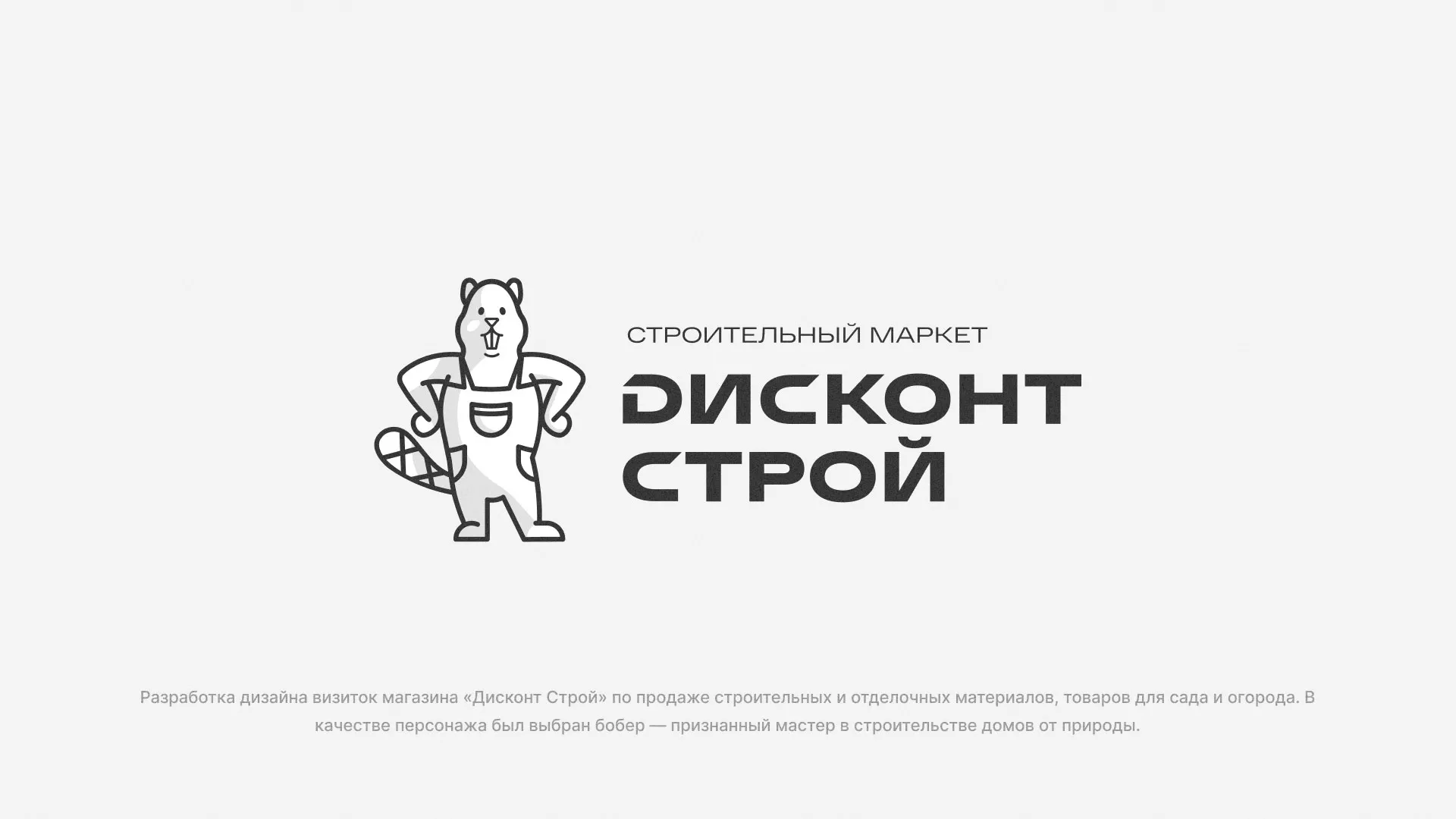 Разработка дизайна визиток магазина «Дисконт Строй» в Морозовске